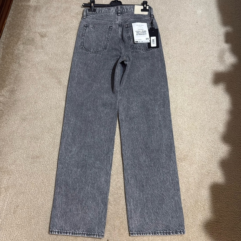 Rag & Bone The Shea High rise relaxed straight Brand new with tags